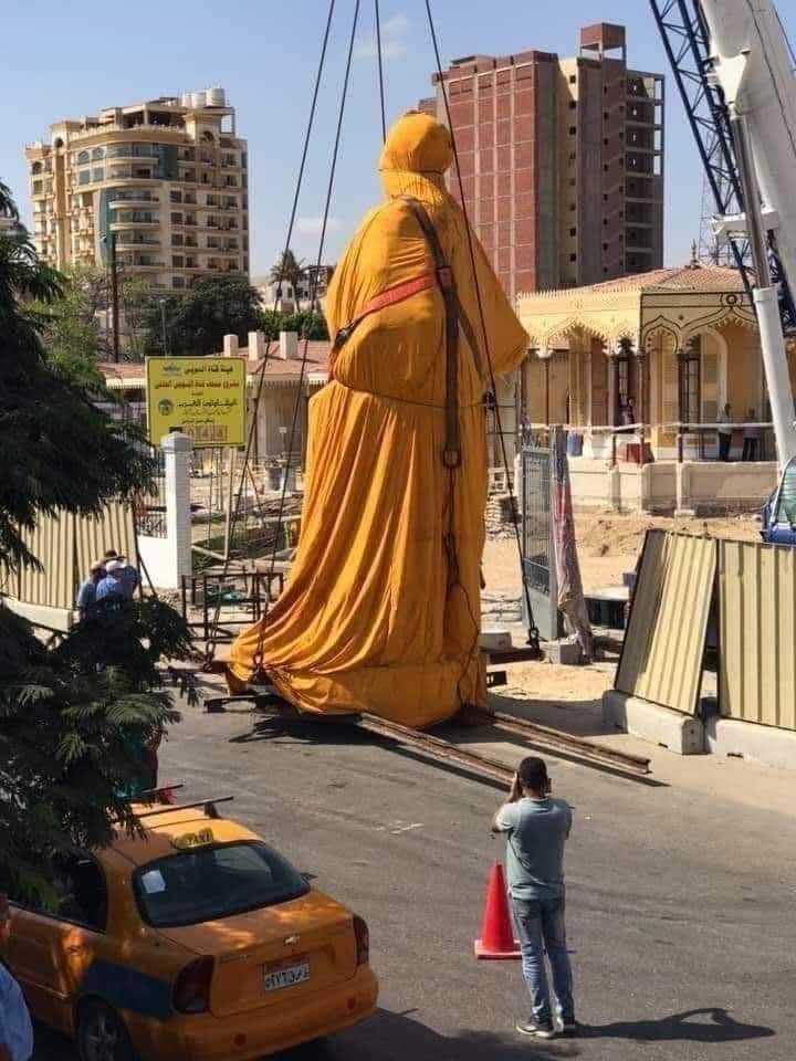 بورسعيد تبتهج بنقل تمثال "ديليسبس" من أراضيها
