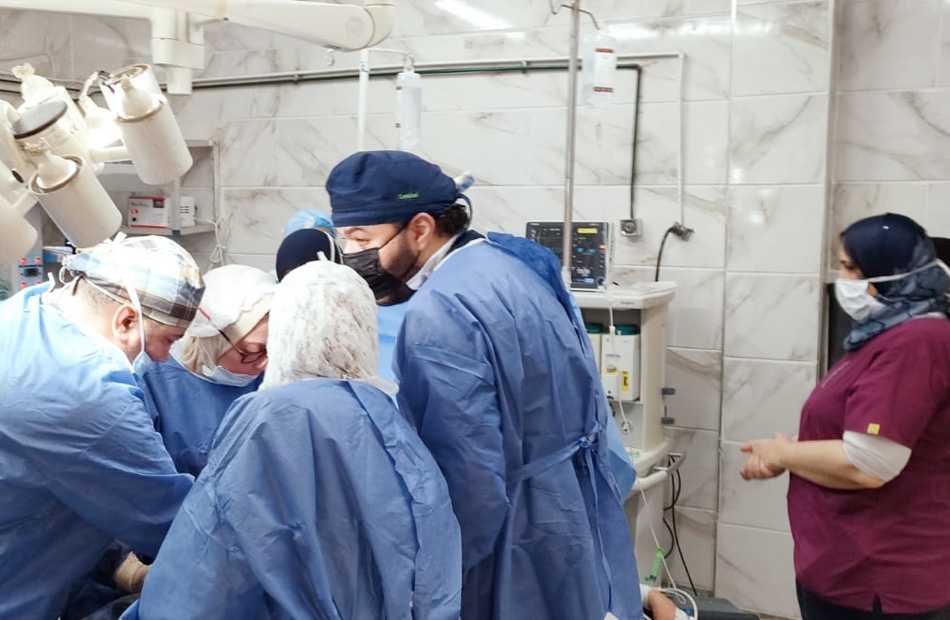 سيدة تضع 5 توائم بولادة قيصرية بالمستشفى العام في طنطا