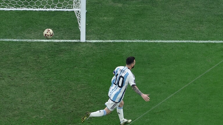 الأرجنتين تسجل الهدف الثاني في مرمى فرنسا بمونديال قطر 2022
