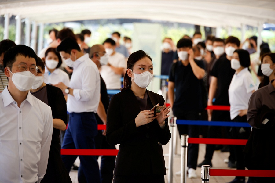 كوريا الجنوبية تسجل أكثر من 10 آلاف إصابة بكورونا لرابع يوم