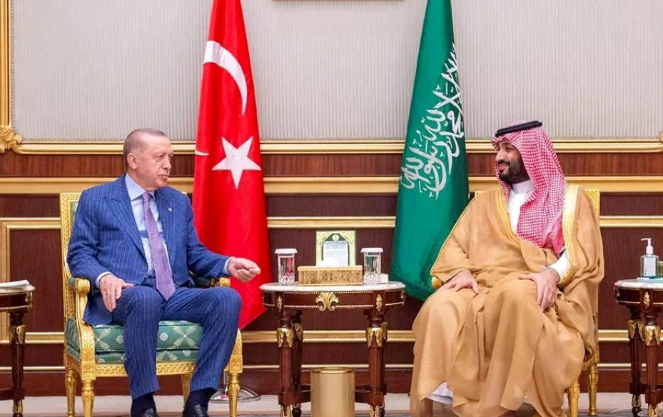 أردوغان يبحث التعاون في مجالات الاستثمار مع السعودية