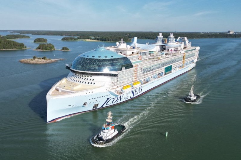 أكبر سفينة سياحية بالعالم تستعد للانطلاق في يناير 2024