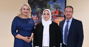«القباج» تستقبل وزيرة رعاية الأسرة بصربيا