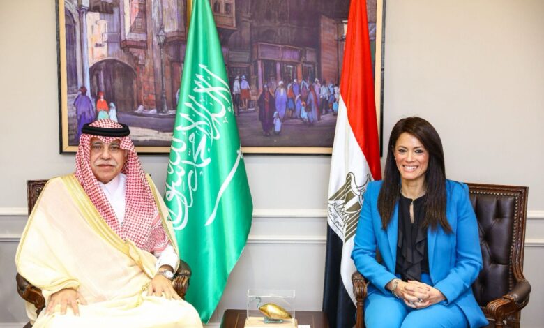 رانيا المشاط ووزير التجارة السعودي يبحثان التعاون المشترك
