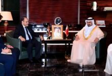 جلسة مباحثات بين وزير الصناعة ونظيره البحرينى لبحث سبل تنمية التعاون