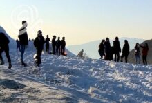 إنقاذ السياح العالقين بسبب الثلوج في إقليم كوردستان