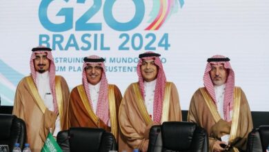 وزير المالية السعودي يختتم مشاركته في اجتماع مجموعة العشرين